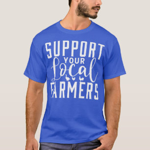 Camiseta Apoye la agricultura de Tractores de Agricultores 