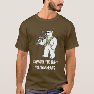 Camiseta Apoye la derecha de armar los osos - modificados