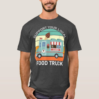 Camiseta Apoye la toma de conciencia de los camionetas de c