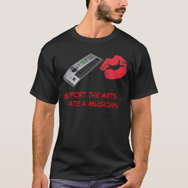 Camiseta Apoye los artes (Anverso)