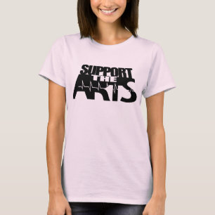 Camiseta Apoye los artes
