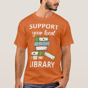 Camiseta Apoye su Biblioteca local III