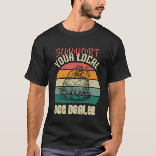 Camiseta Apoye su granja de animales de granja de animales