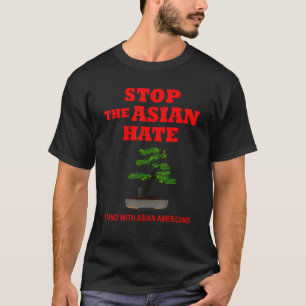 Camiseta Apoyemos a los asiático americanos anti   racismo 