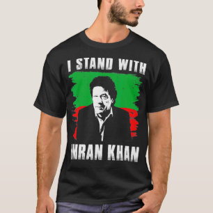Camiseta Apoyen a Imran Khan Fiesta del PTI Pakistán