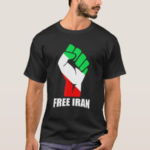 Camiseta Apoyen a Irán y su bandera iraní, libre I