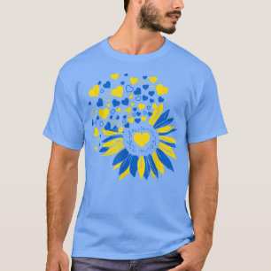 Camiseta Apoyen a los hombres del corazón de la bandera ucr