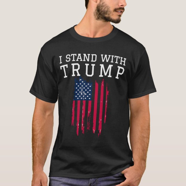 Camiseta Apoyen a Trump Pro Trump (Anverso)