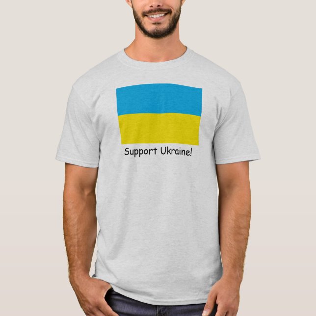 Camiseta ¡¡Apoyen a Ucrania!! (Anverso)