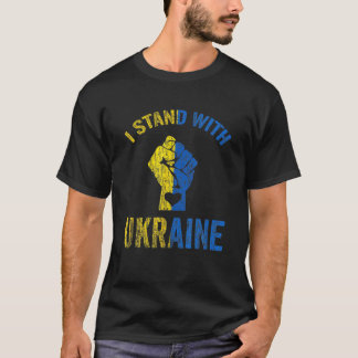 Camiseta Apoyen a Ucrania con Ucrania