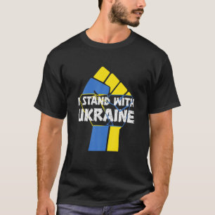 Camiseta Apoyen a Ucrania con Ucrania