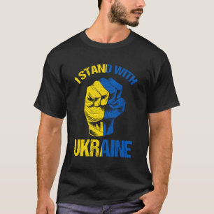 Camiseta Apoyen a Ucrania con Ucrania