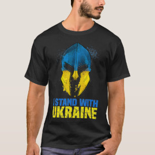 Camiseta Apoyen a Ucrania, estoy de acuerdo con el espartan