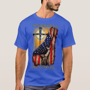 Camiseta Apoyen la bandera de Jesucristo Cristianos