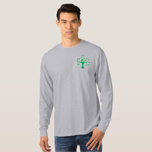 Camiseta Apoyen Palestina, Bandera y Árbol de Olivos