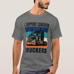 Camiseta Apoyo a camioneros canadienses - Freedom Canadian 