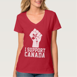 Camiseta Apoyo a Canadá - Orgulloso Canadá