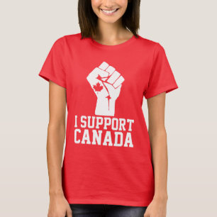 Camiseta Apoyo a Canadá - Orgulloso Canadá