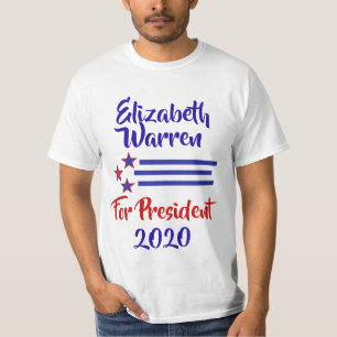 Camiseta Apoyo a Elizabeth Warren en las elecciones de 2020
