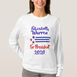 Camiseta Apoyo a Elizabeth Warren en las elecciones de 2020