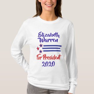 Camiseta Apoyo a Elizabeth Warren en las elecciones de 2020
