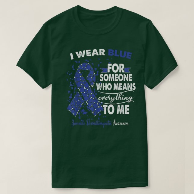 Camiseta Apoyo a Guerrero de Sensibilización Juvenil Dermat (Diseño del anverso)