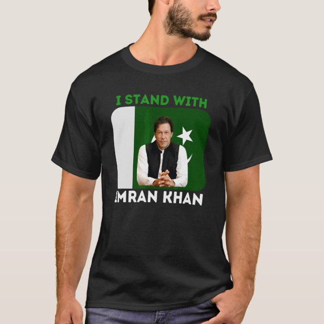 Camiseta Apoyo a Imran Khan Pti, Fiesta de Pakistán (Anverso)