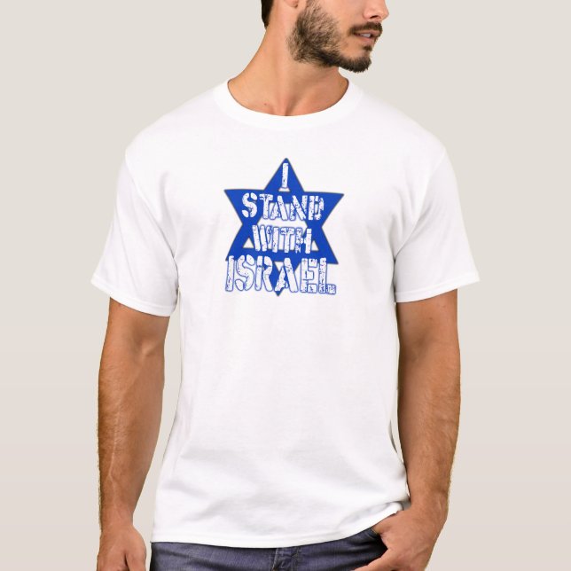 Camiseta apoyo a israel T-Shirt (Anverso)