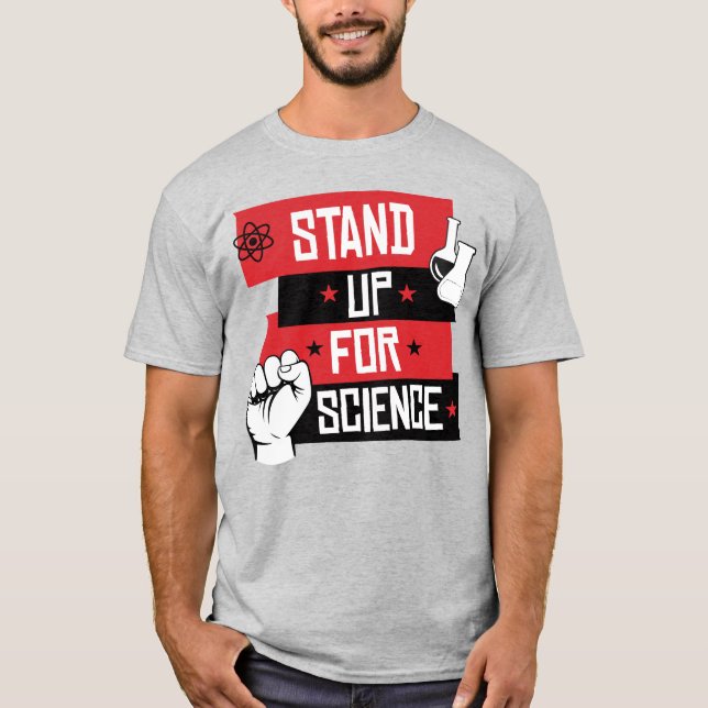 CAMISETA APOYO A LA CIENCIA (Anverso)