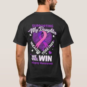 Camiseta Apoyo a la conciencia sobre la epilepsia de mi hij