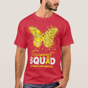 Camiseta Apoyo a la concienciación sobre el cáncer infantil
