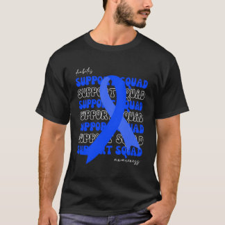 Camiseta Apoyo a la concienciación sobre la diabetes escuad