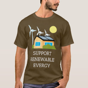 Camiseta Apoyo a la energía renovable
