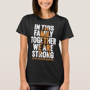 Camiseta Apoyo a la esclerosis Ms Conciencia de la escleros