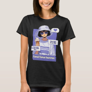 Camiseta Apoyo a la familia de cáncer de estómago juvenil y