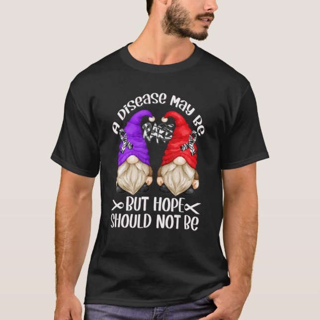 Camiseta Apoyo a la Gnome de la Conciencia de la Cinta Cebr (Anverso)