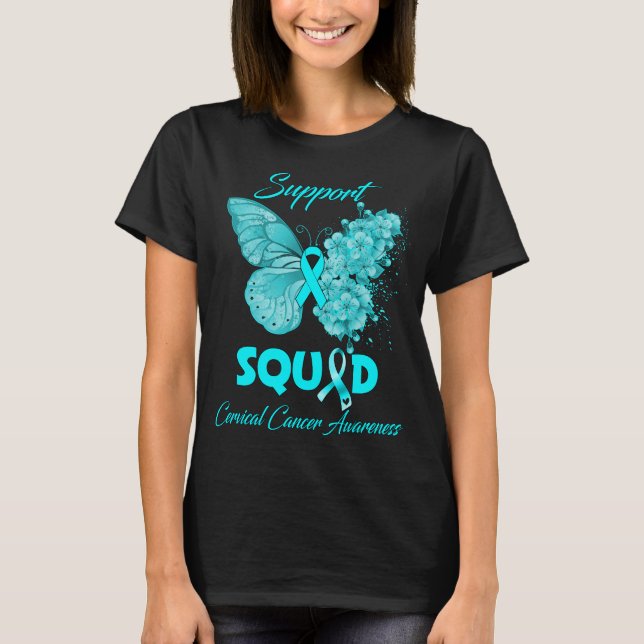 Camiseta Apoyo a la mariposa Escuadrón de Concienciación so (Anverso)