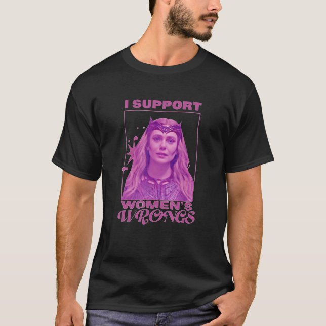 Camiseta Apoyo a la mujer equivocada (Anverso)