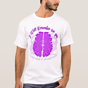 Camiseta Apoyo a la sensibilización sobre el Alzheimer