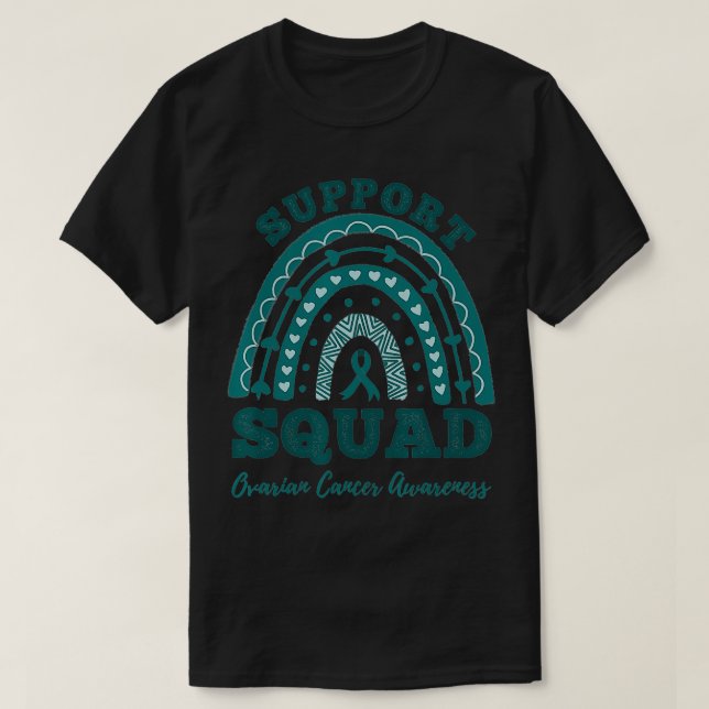 Camiseta Apoyo a la sensibilización sobre el cáncer de ovar (Diseño del anverso)