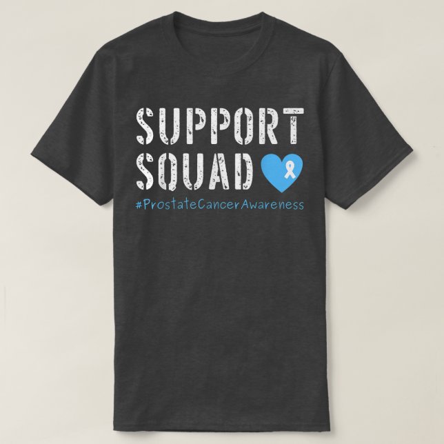 Camiseta Apoyo a la sensibilización sobre el cáncer de prós (Diseño del anverso)