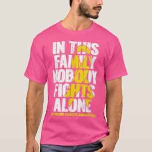Camiseta Apoyo a la sensibilización sobre el cáncer infanti