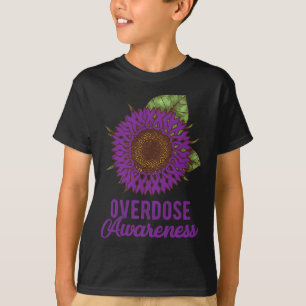 Camiseta Apoyo a la toma de conciencia de la sobredosis de 