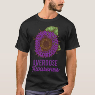 Camiseta Apoyo a la toma de conciencia de la sobredosis de 