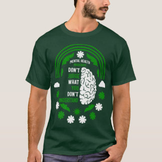 Camiseta Apoyo a la toma de conciencia sobre la salud menta