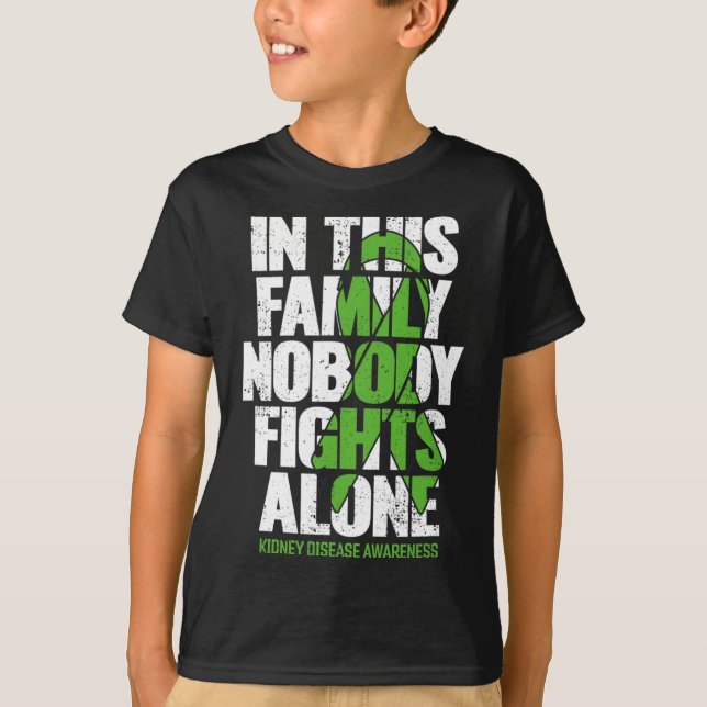 Camiseta Apoyo a las enfermedades - Concienciación sobre la (Anverso)