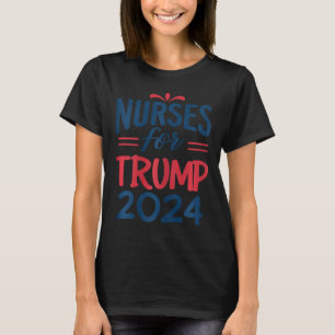 Camiseta Apoyo a las enfermeras reeleccionarias de Trump 20