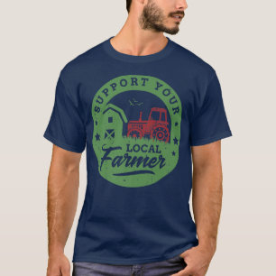 Camiseta Apoyo a los agricultores agrícolas
