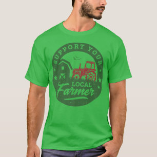 Camiseta Apoyo a los agricultores agrícolas