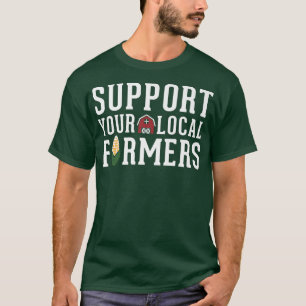 Camiseta Apoyo a los agricultores agrícolas